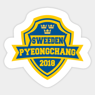 Team Sweeden Pyeongchang 2018 Sticker